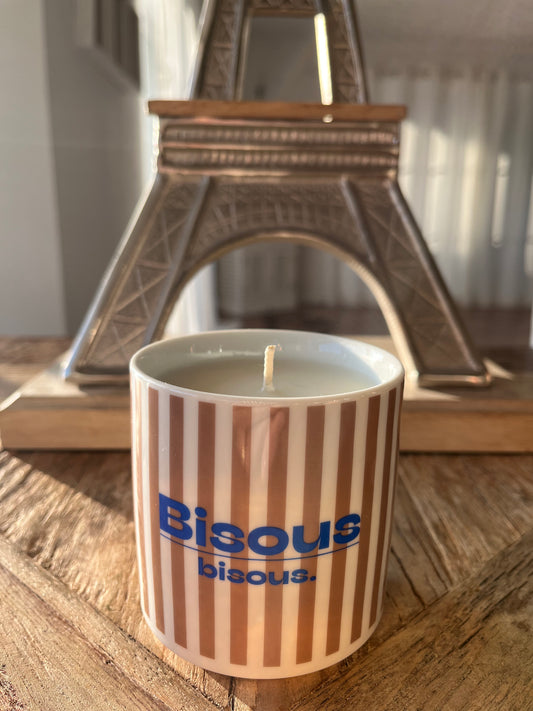 DUFTKERZE BISOUS BISOUS Mokka/Bleu 250 Gramm